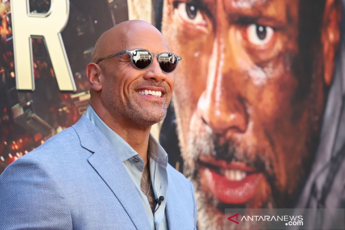 Dwayne Johnson ungkap syuting "Black Adam" ditunda sampai September