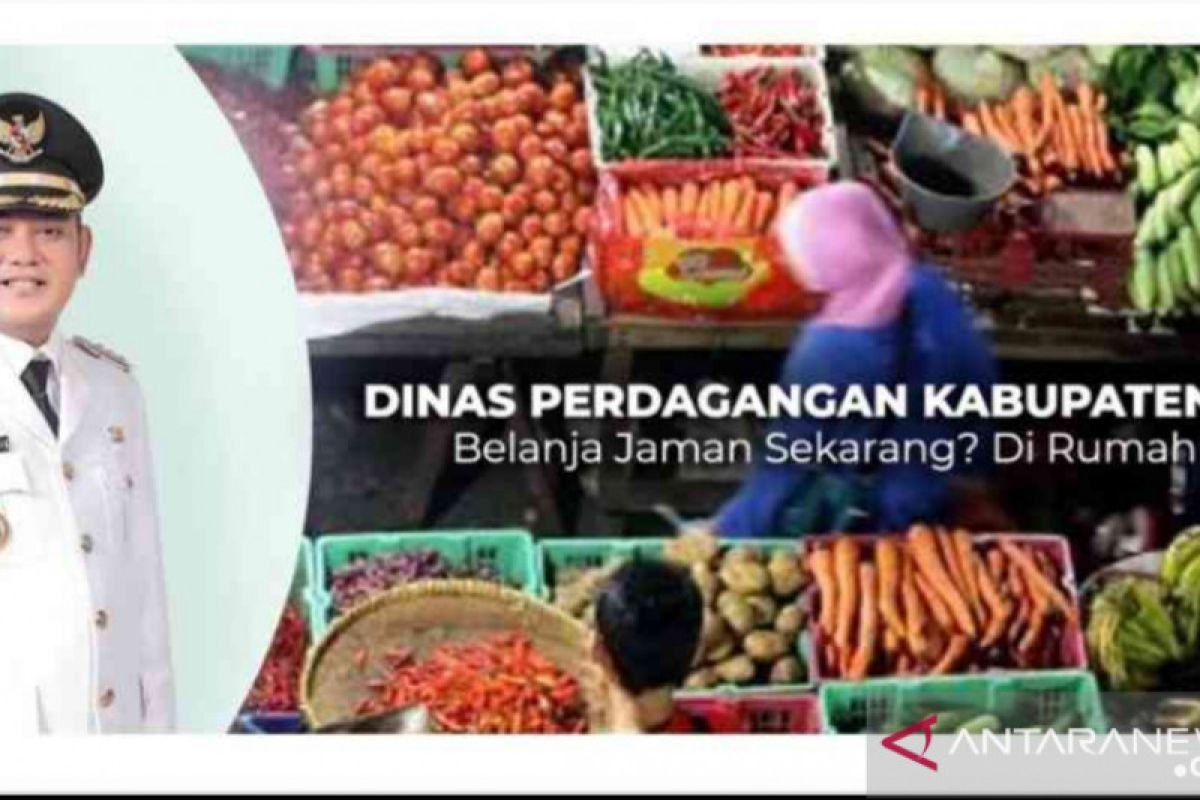 12 pasar tradisional Kabupaten Bekasi layani belanja secara daring