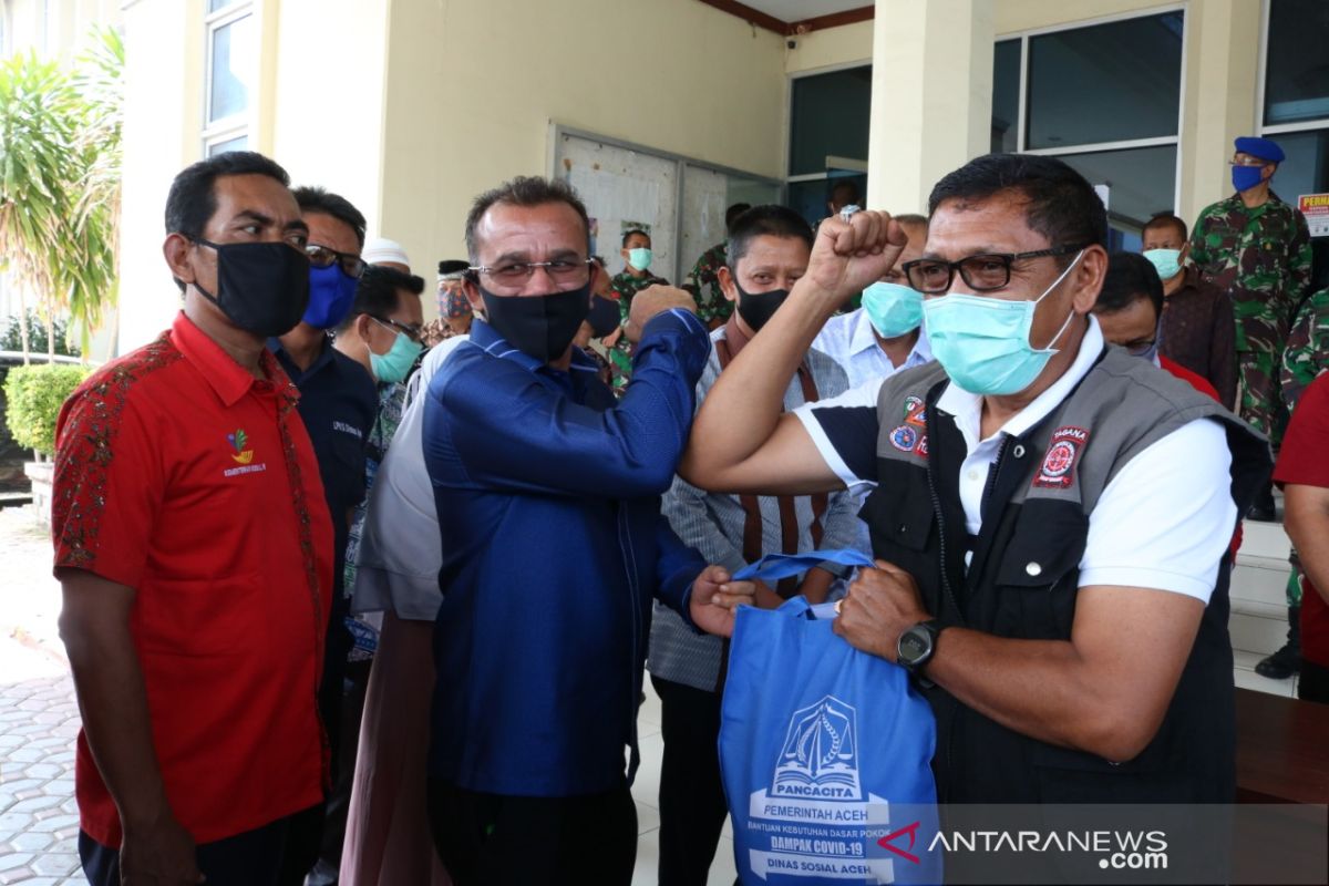 Tiga daerah mulai terima bantuan dampak COVID-19