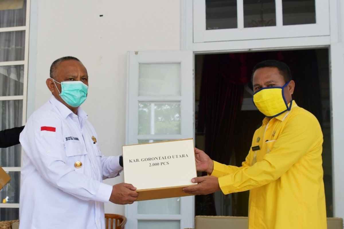 Gorontalo Utara terima bantuan rapid test dari Pemprov Gorontalo