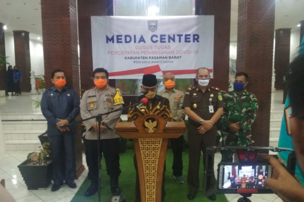 Satu PDP COVID-19 di Simpang Tigo Pasaman Barat meninggal dunia