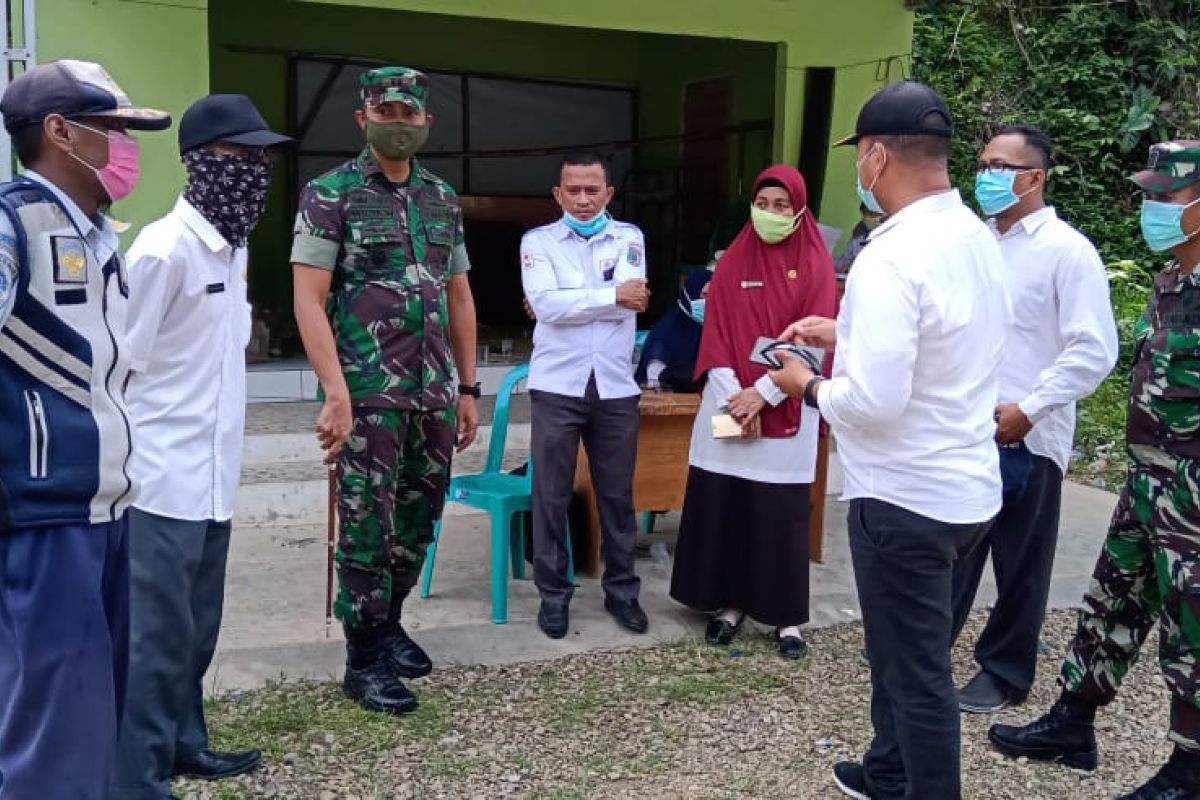 Gugus tugas COVID-19 Paser tinjau posko di perbatasan Kaltim-Kalsel