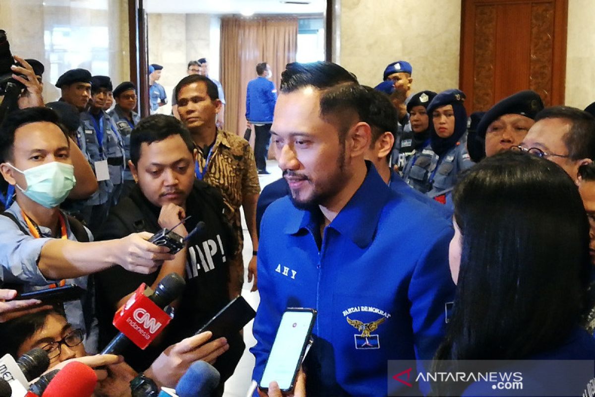 AHY lakukan pertemuan tertutup dengan Pengurus DPP Golkar