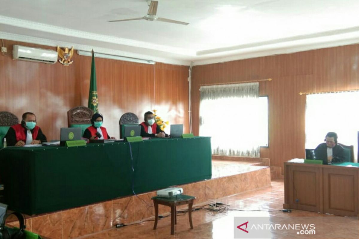 Pengadilan Palembang vonis mati dua anggota sindikat Narkoba di Sumsel