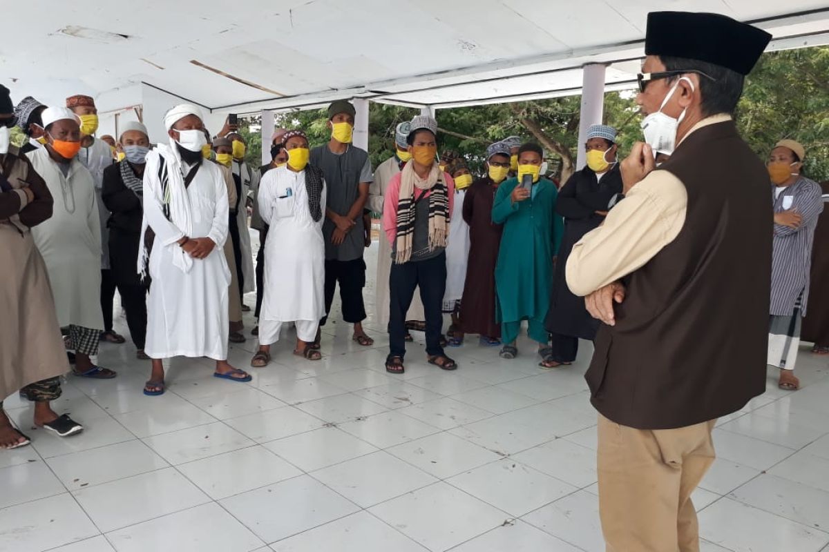 73 anggota Jamaah Tabligh Kabupaten Gorontalo selesai menjalani karantina