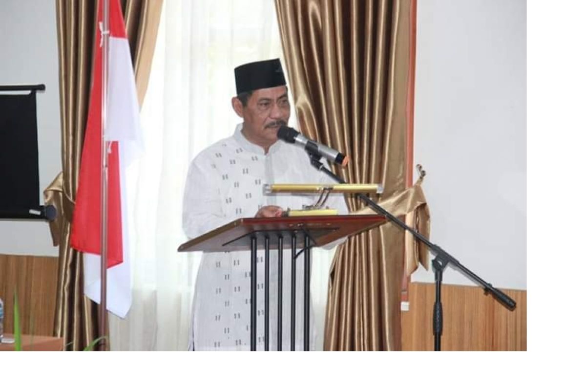 Bupati Belitung sampaikan satu kasus positif COVID-19 (Video)