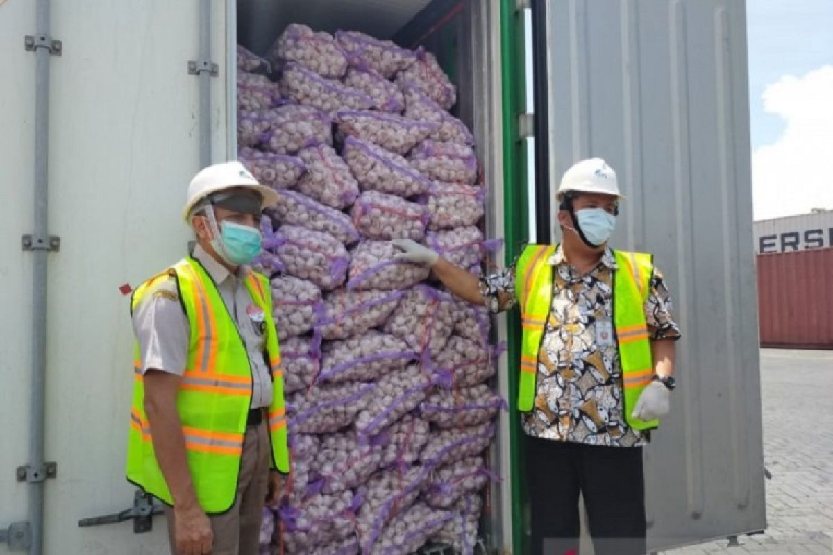 Satgas Pangan sebut, 52.000 ton bawang putih impor sudah masuk ke Indonesia