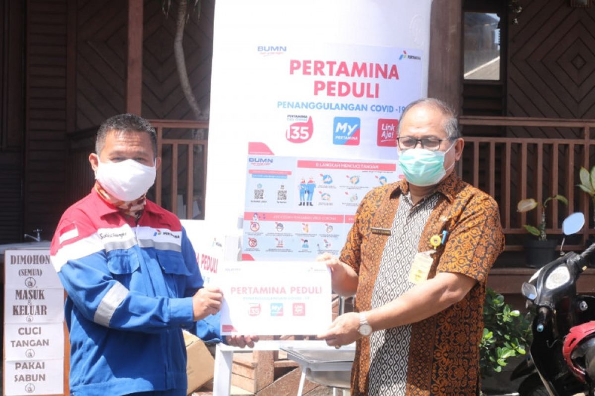 PGE Lahendong sumbang masker dan APD cegah penularan COVID-19