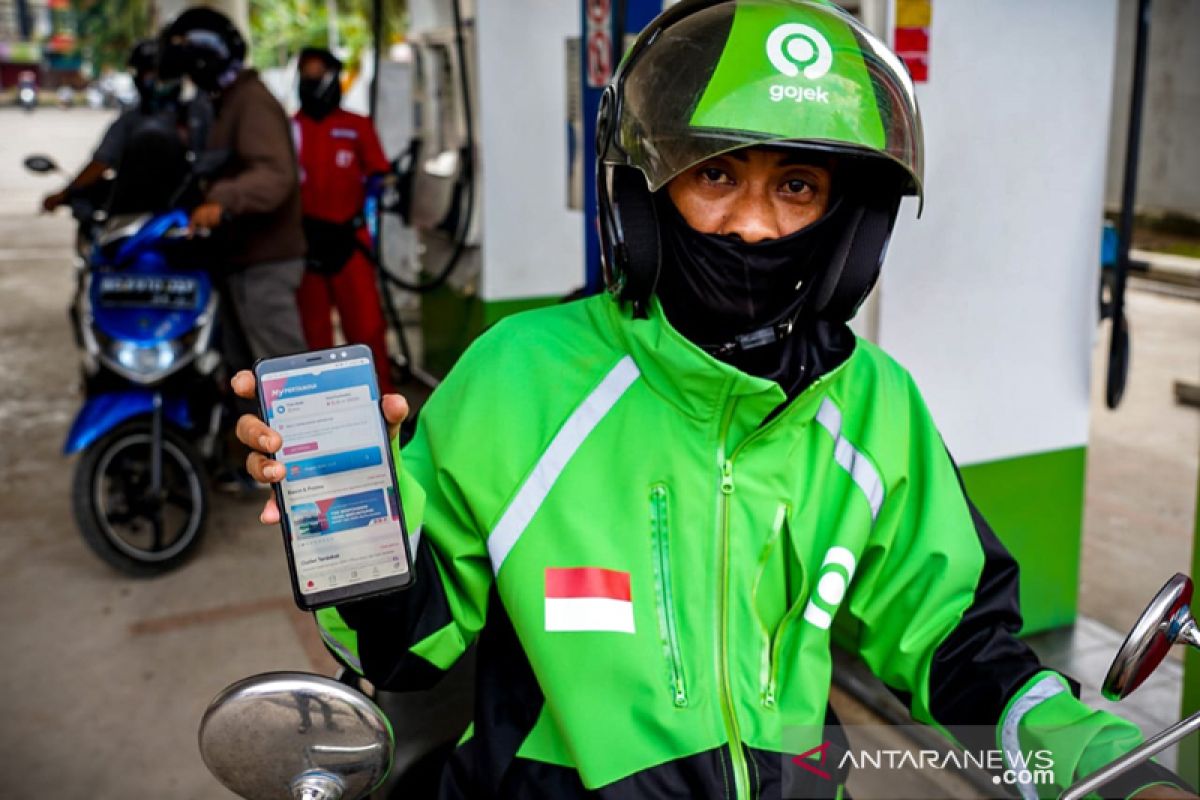 Pertamina beri diskon harga BBM bagi pengemudi ojek