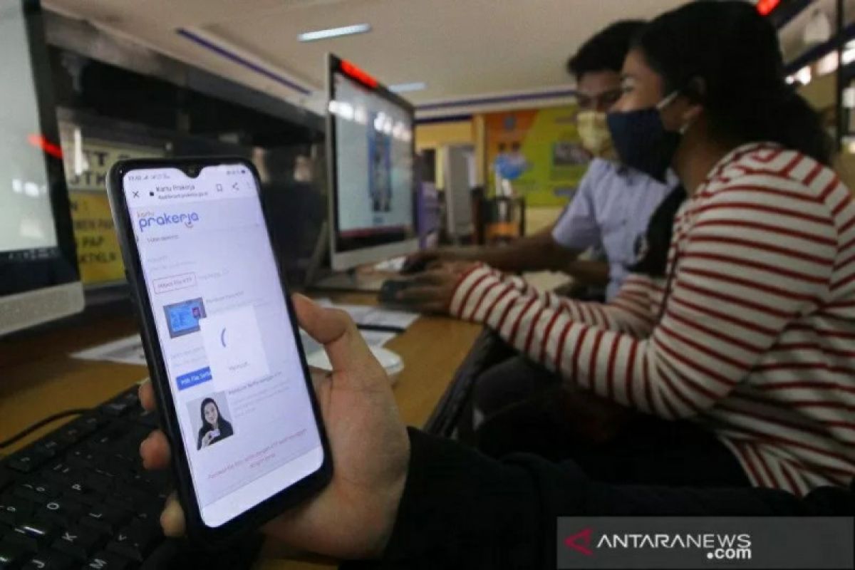 Empat juta orang daftar online Kartu Prakerja