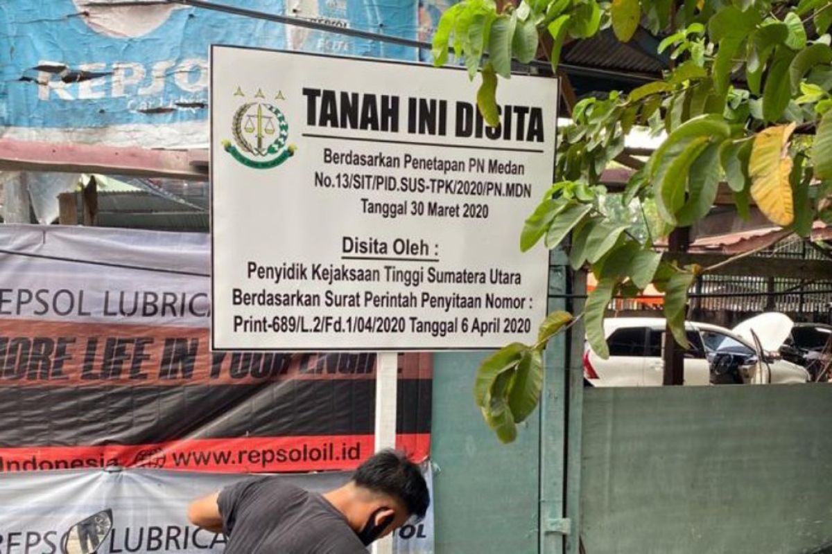 Jaksa sita tanah PT KAI Medan yang dikuasai warga