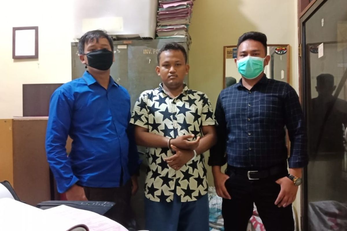 Polres Tanjung Balai tangkap pelaku pencurian sepeda motor