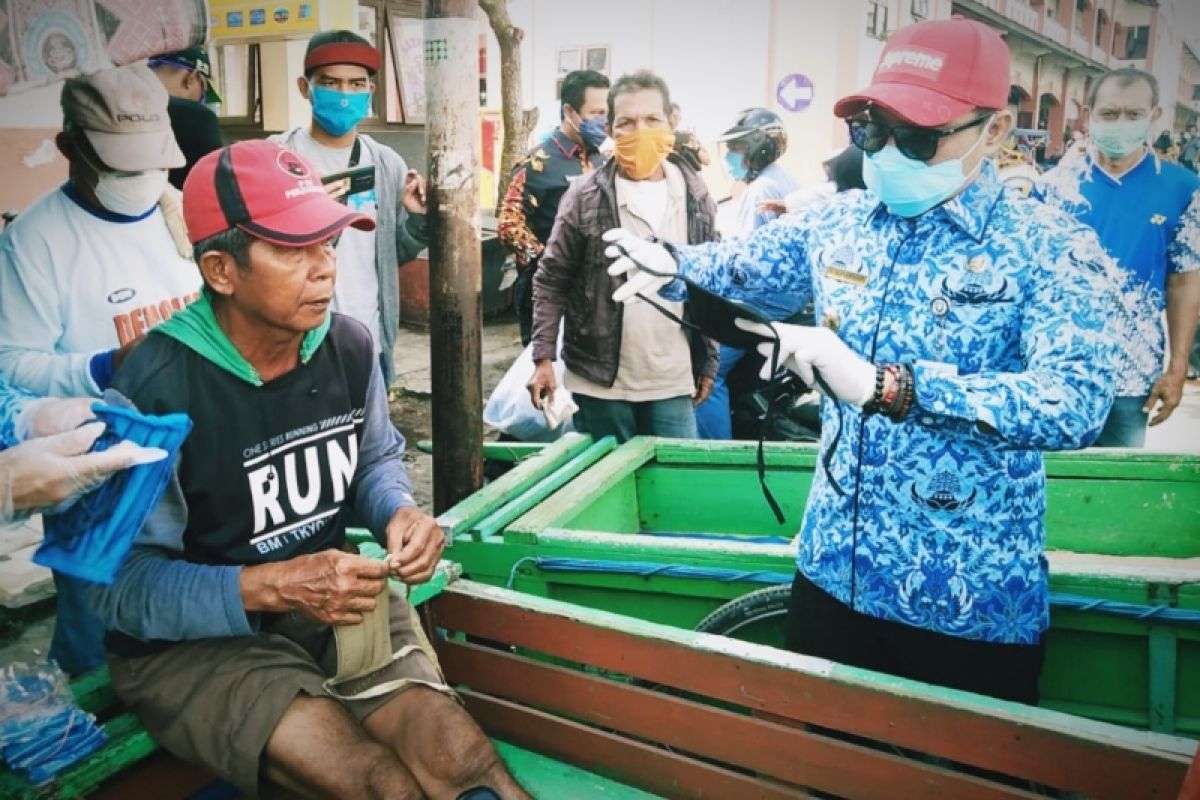 Bupati Kotim minta masyarakat tidak sepelekan penggunaan masker