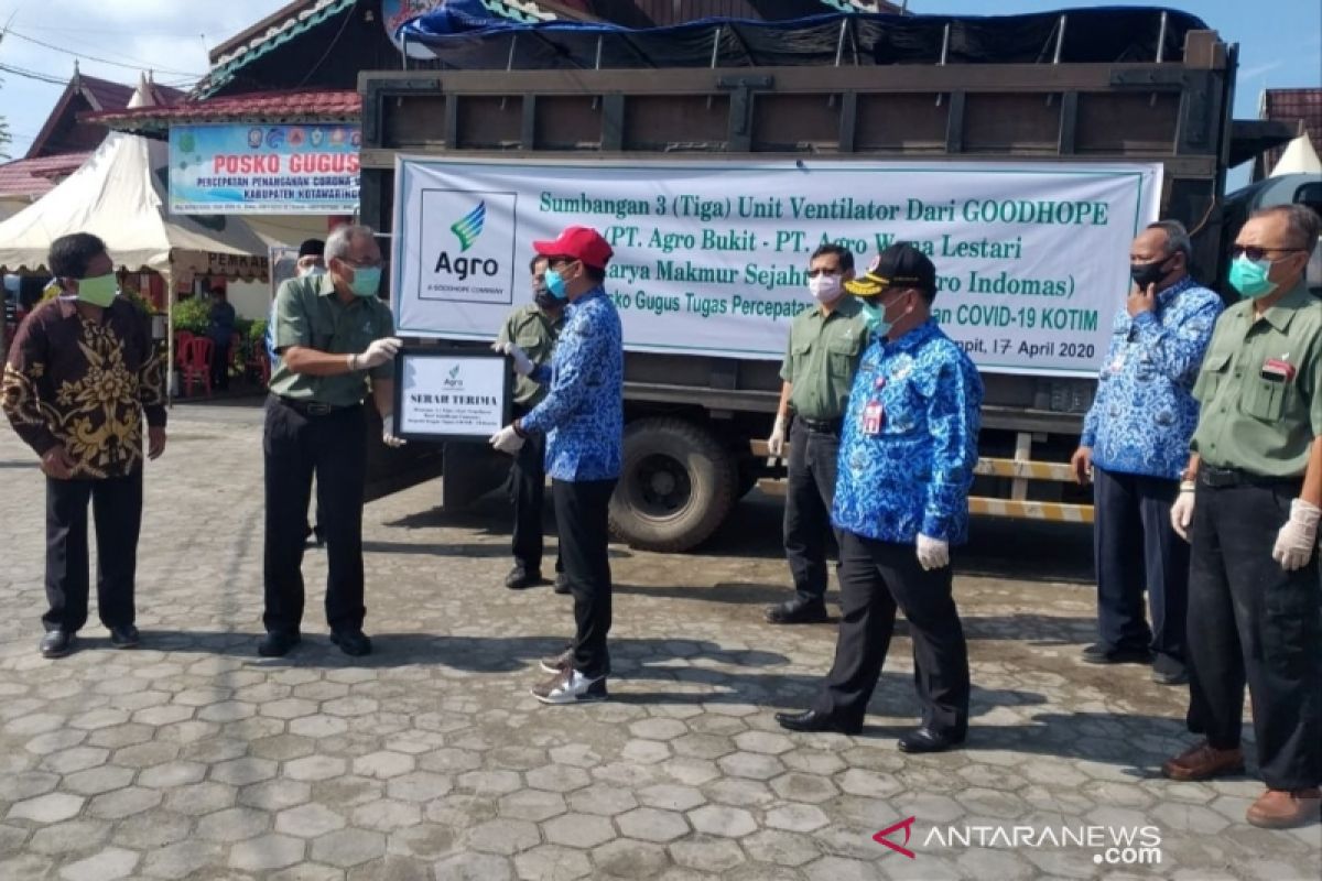 Pemkab Kotim dapat sumbangan tiga ventilator untuk penanganan pasien COVID-19