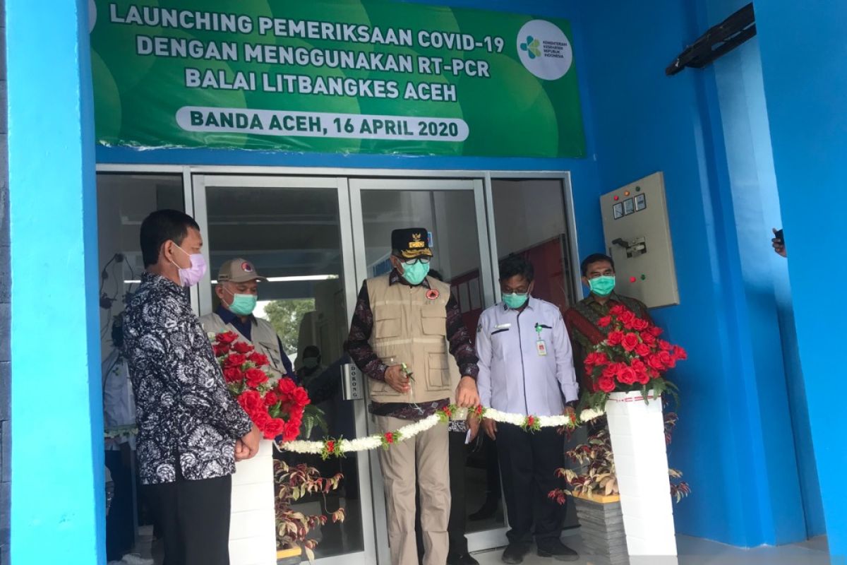Tes swab perdana di Siron, satu pasien positif COVID-19 di Aceh