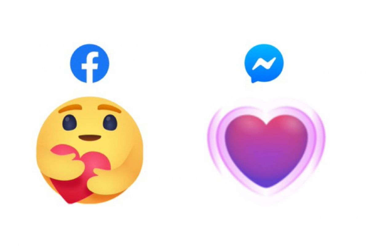 Facebook menambah reaksi "peduli" pada tombol "like"