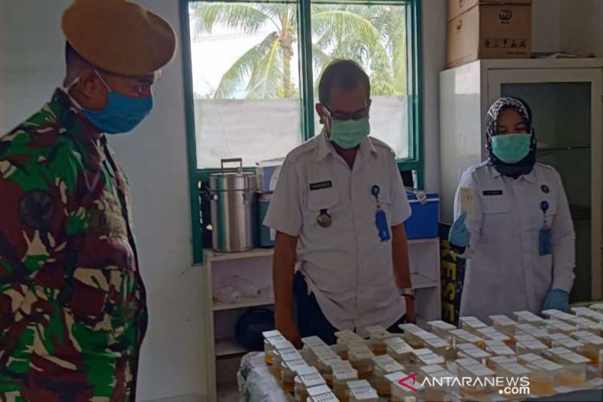 75 anggota Den Arhanud Rudal 001/CSBY lakukan tes urine