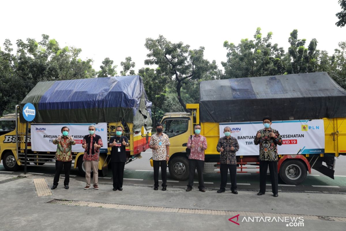 Untuk penanganan COVID-19, PJB salurkan bantuan bagi tenaga medis