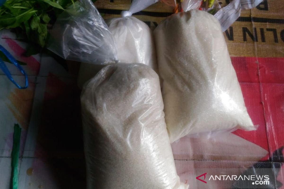 Harga gula pasir di Pontianak Rp20 ribu/kilogram