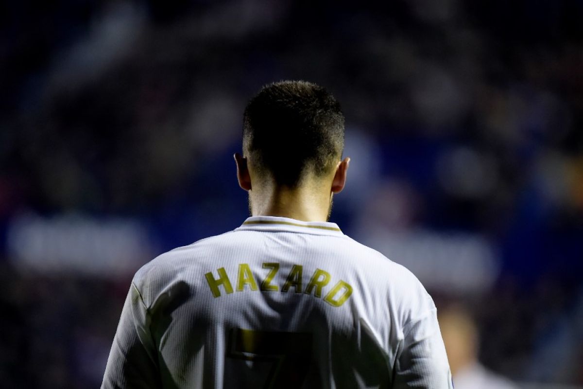 Pemain Real Madrid Eden Hazard sudah sepenuhnya pulih dari cedera