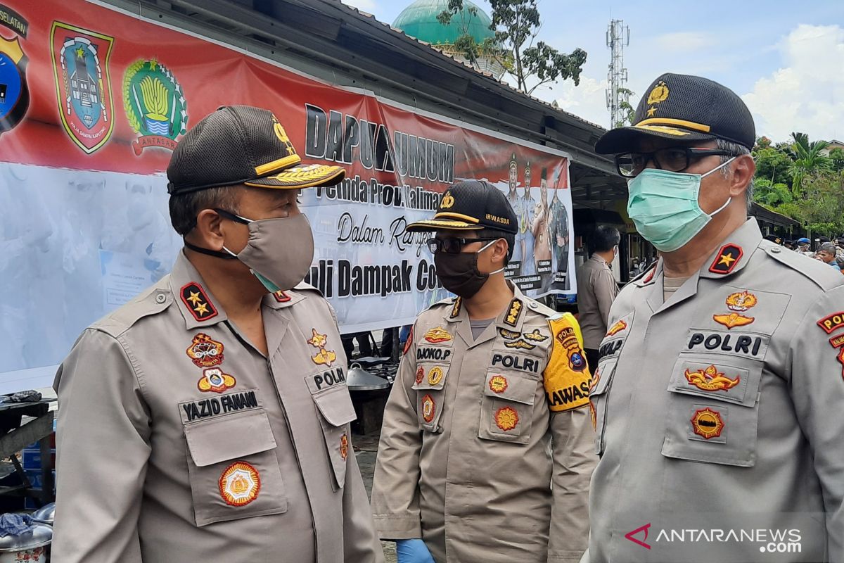 Dukung PSBB di Banjarmasin, Polda Kalsel siap tegakkan hukum