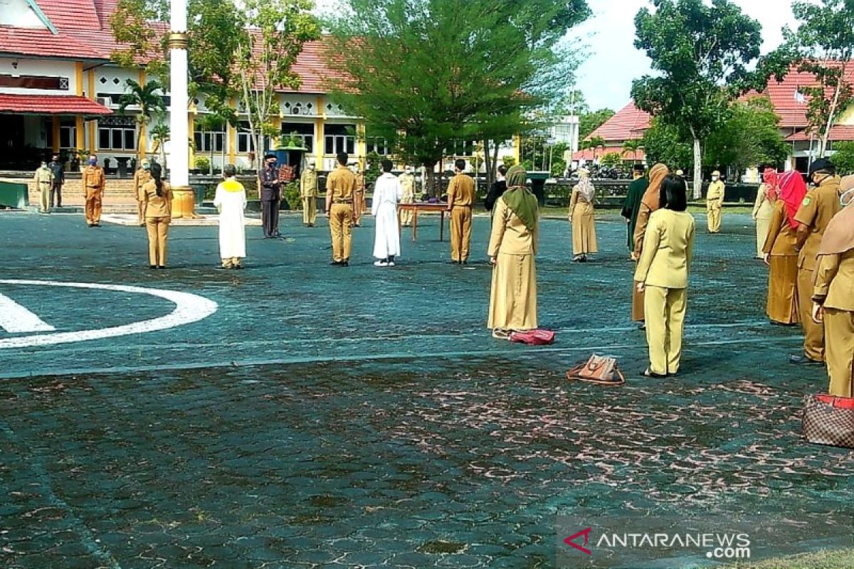 Diambil sumpah dan janji, PNS Sukamara diminta bekerja secara optimal