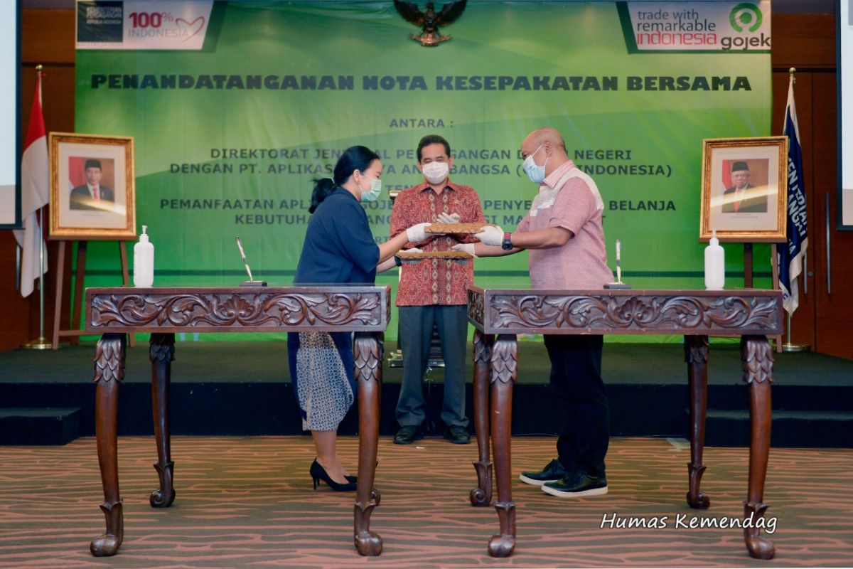 Untuk mempermudah distribusi bahan pokok, Kemendag gandeng GO-JEK