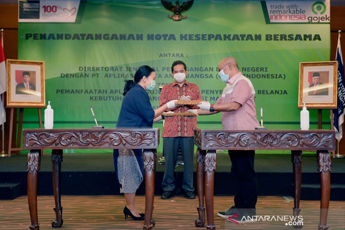 Permudah distribusi bahan pokok, Kemendag gandeng GO-JEK