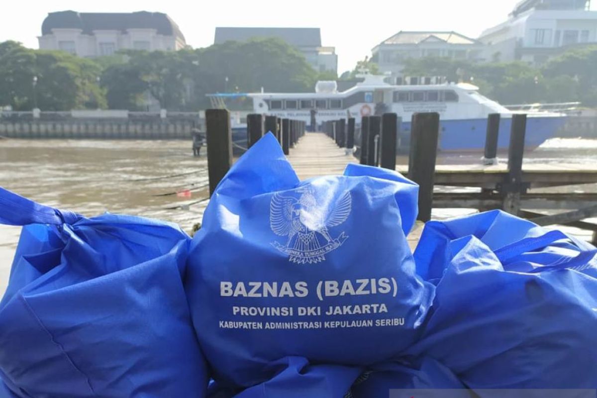 Baznas Bazis salurkan 1.500 paket sembako di Kepulauan Seribu