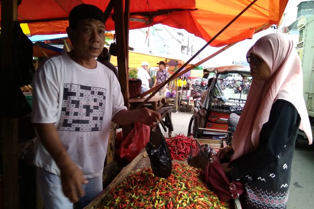 Harga cabai merah di Makassar bergerak naik jelang Ramadhan