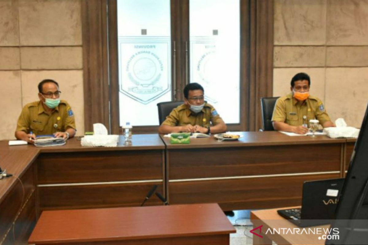 Melalui Vidcon, Pemerintah pusat bahas tata cara refocusing dan realokasi APBD 2020