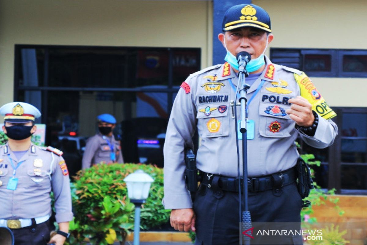 Banjarmasin Police Chief asks residents to remain at home during PSBB