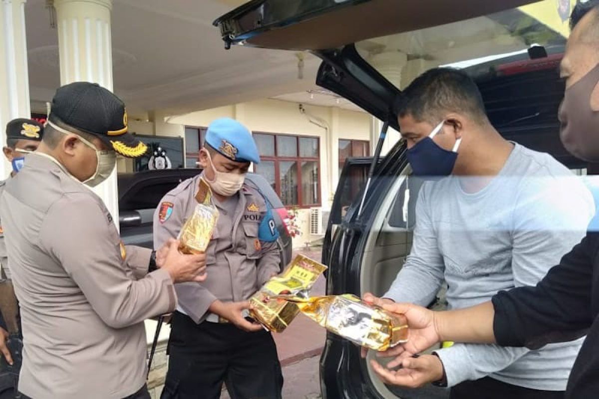 Polres Aceh Timur ungkap 45 kg sabu-sabu asal dari Thailand