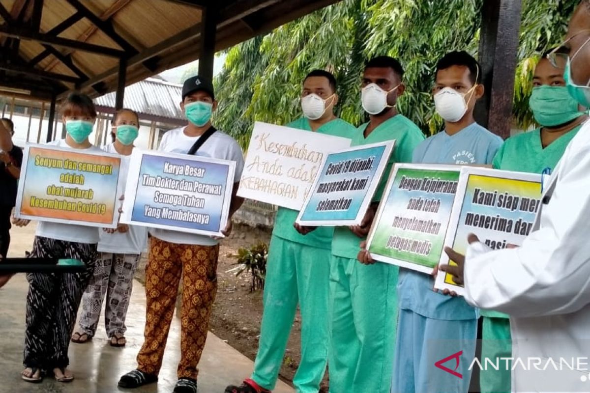 Hingga Selasa, pasien sembuh COVID-19 terus bertambah  menjadi 842