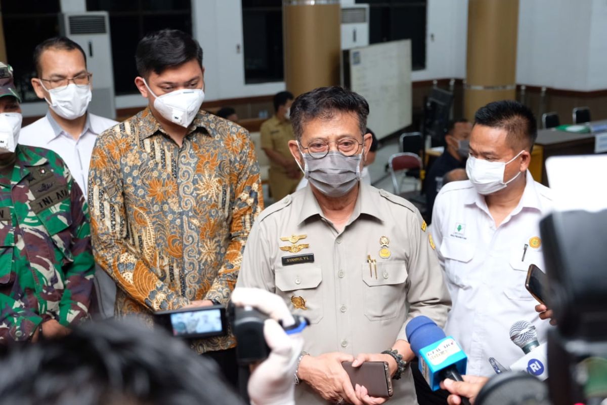 Mentan pastikan ketersediaan pangan nasional aman