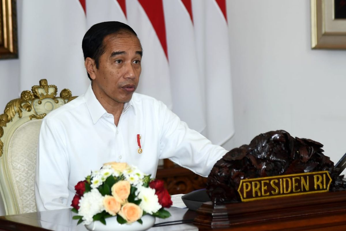 Presiden Joko Widodo minta ketersedian beras dihitung cermat