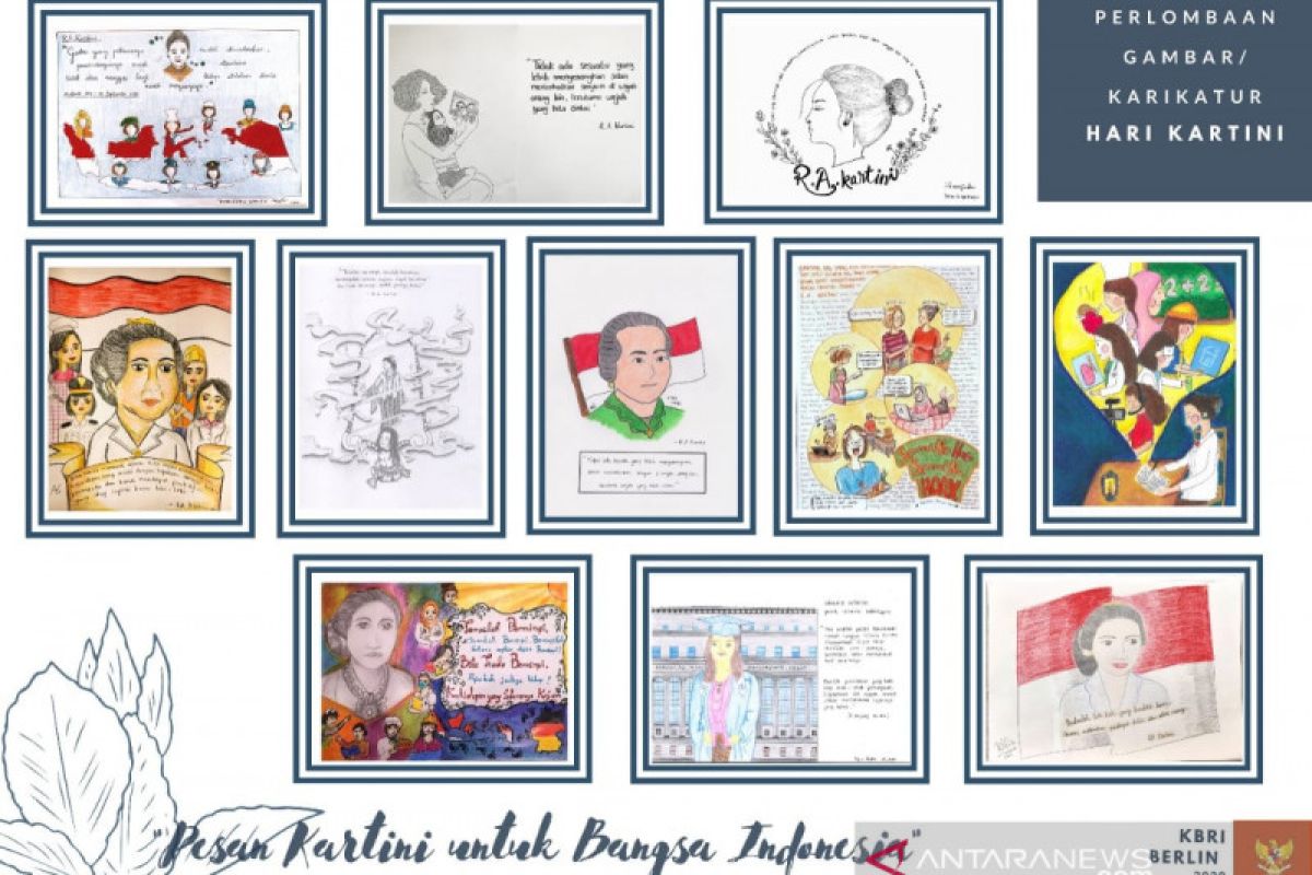 Rayakan hari Kartini, KBRI Berlin gelar lomba gambar dan karikatur