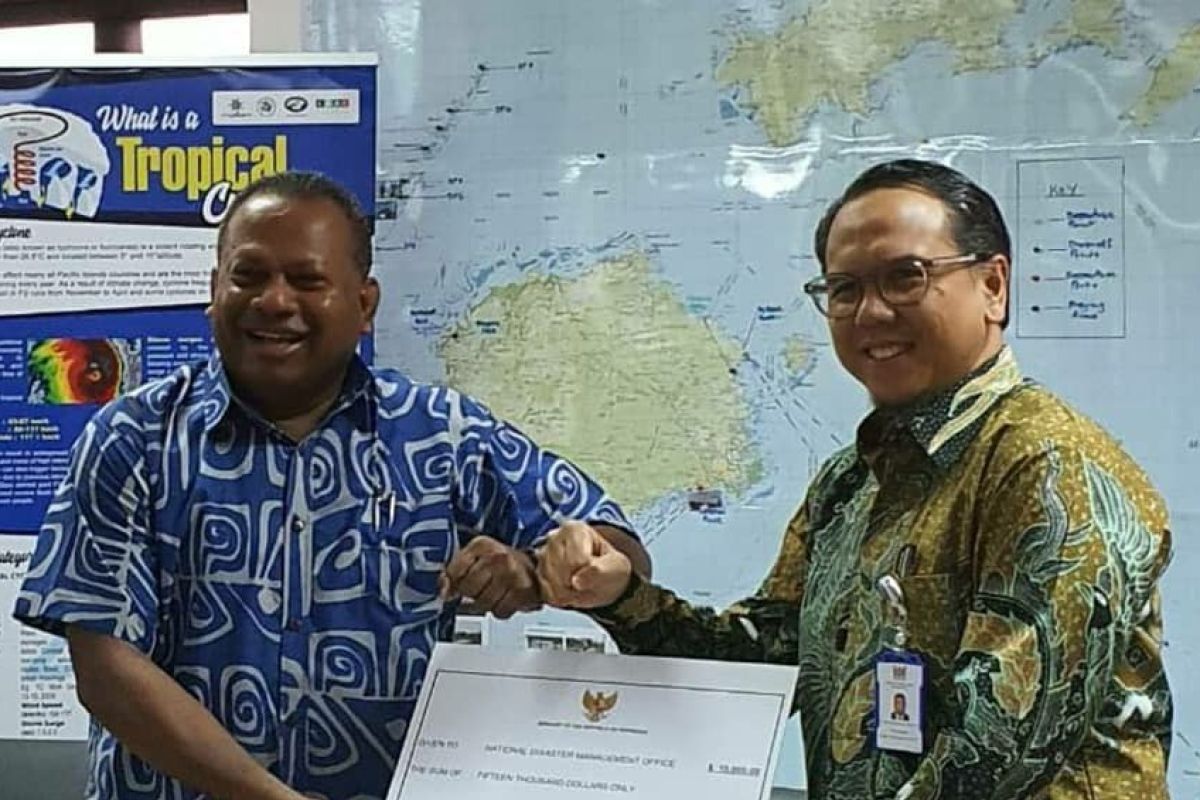 Indonesia beri bantuan senilai 7.500 Dolar AS untuk korban topan Harold di Fiji