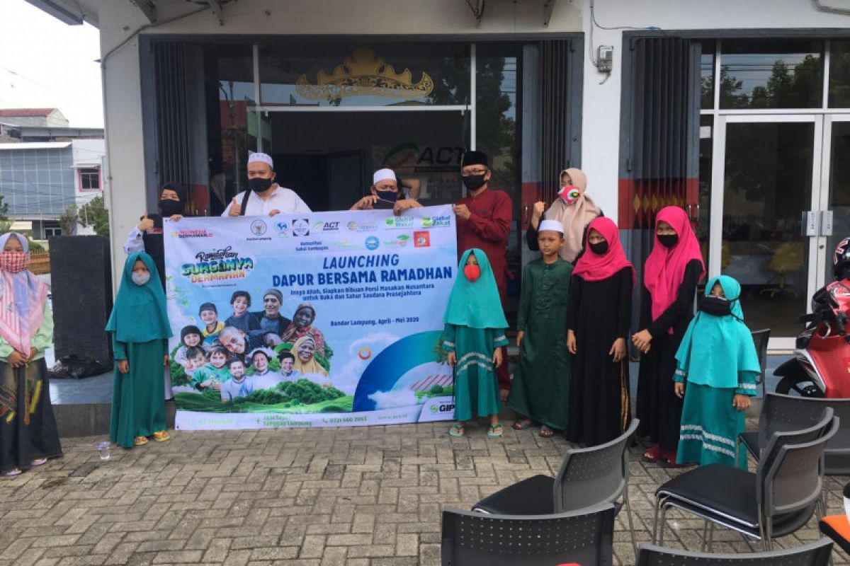 ACT Lampung buka dapur bersama selama Ramadhan