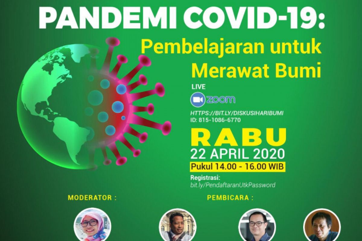 Penggiat lingkungan: Pandemi COVID-19 pembelajaran untuk merawat bumi