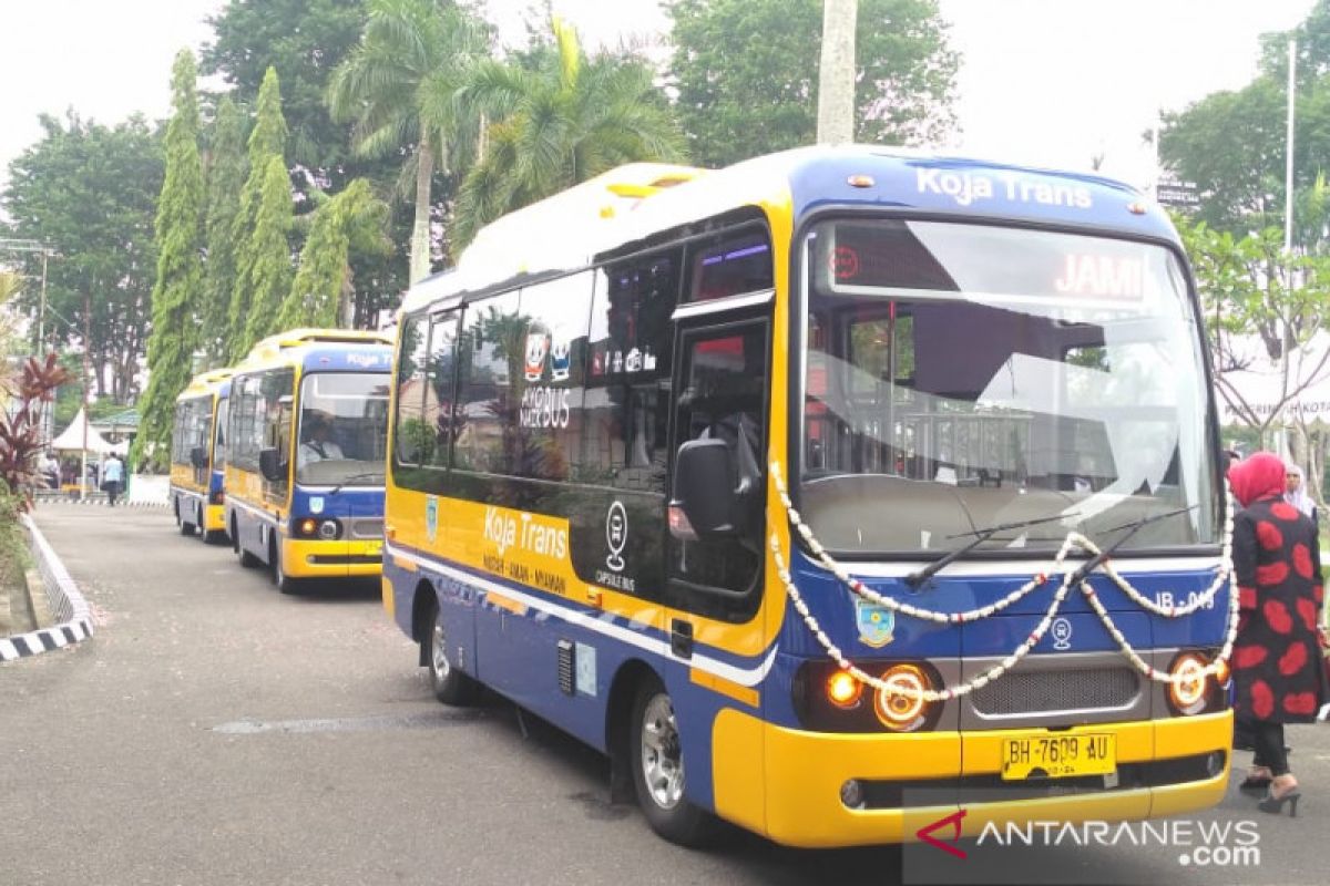 Operasional bus kapsul  ikon transportasi Kota Jambi, Trans Koja  dihentikan sementara