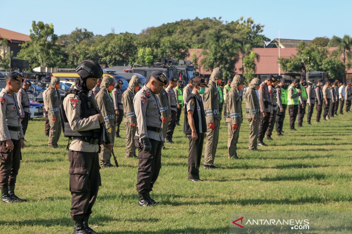 Polda NTB memperkuat benteng pertahanan kamtibmas di tengah COVID-19