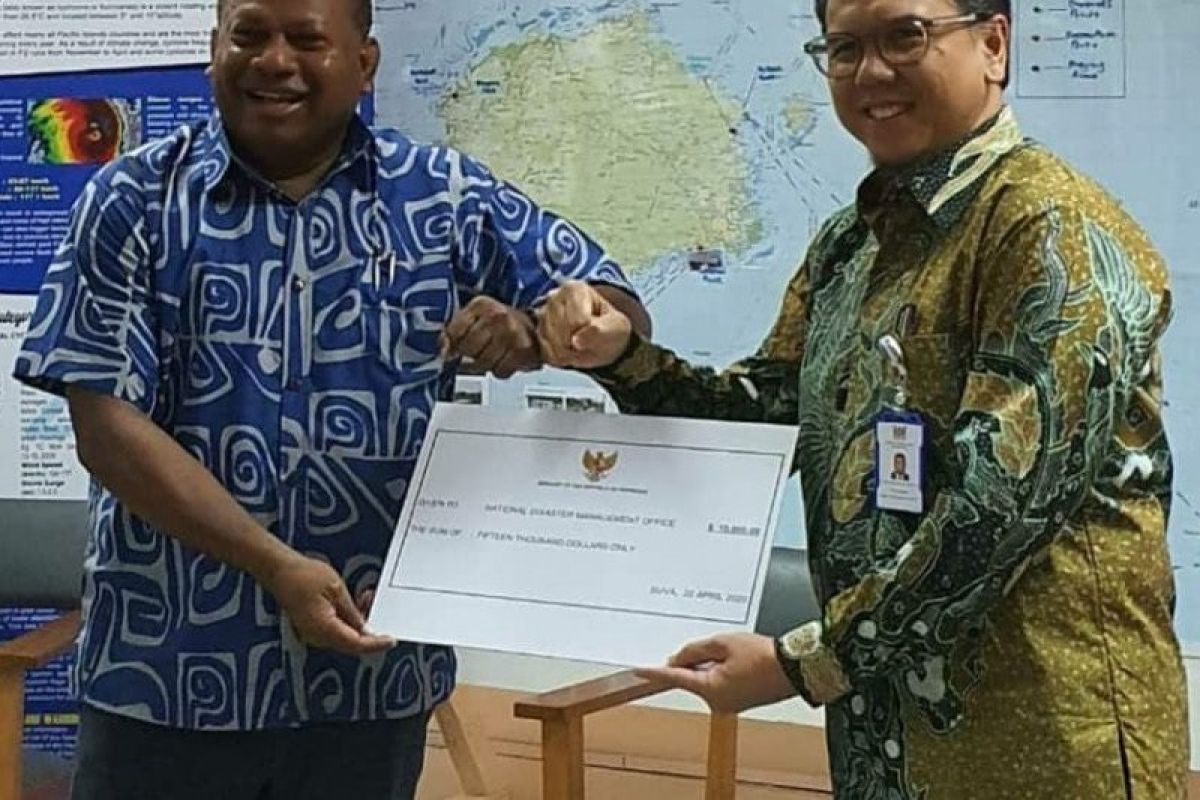 Indonesia melalui KBRI di Suva beri bantuan untuk korban topan Harold di Fiji