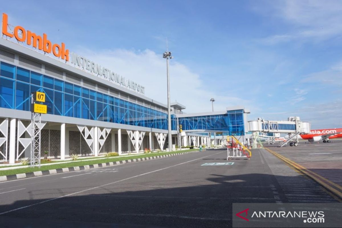 Penerbangan penumpang komersial di Bandara Lombok dihentikan