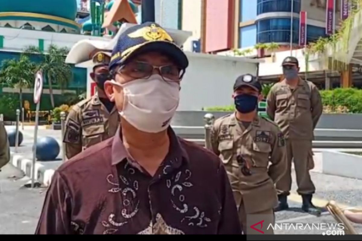 Pelanggar PSBB di Banjarmasin bisa dicambuk rotan Satpol PP