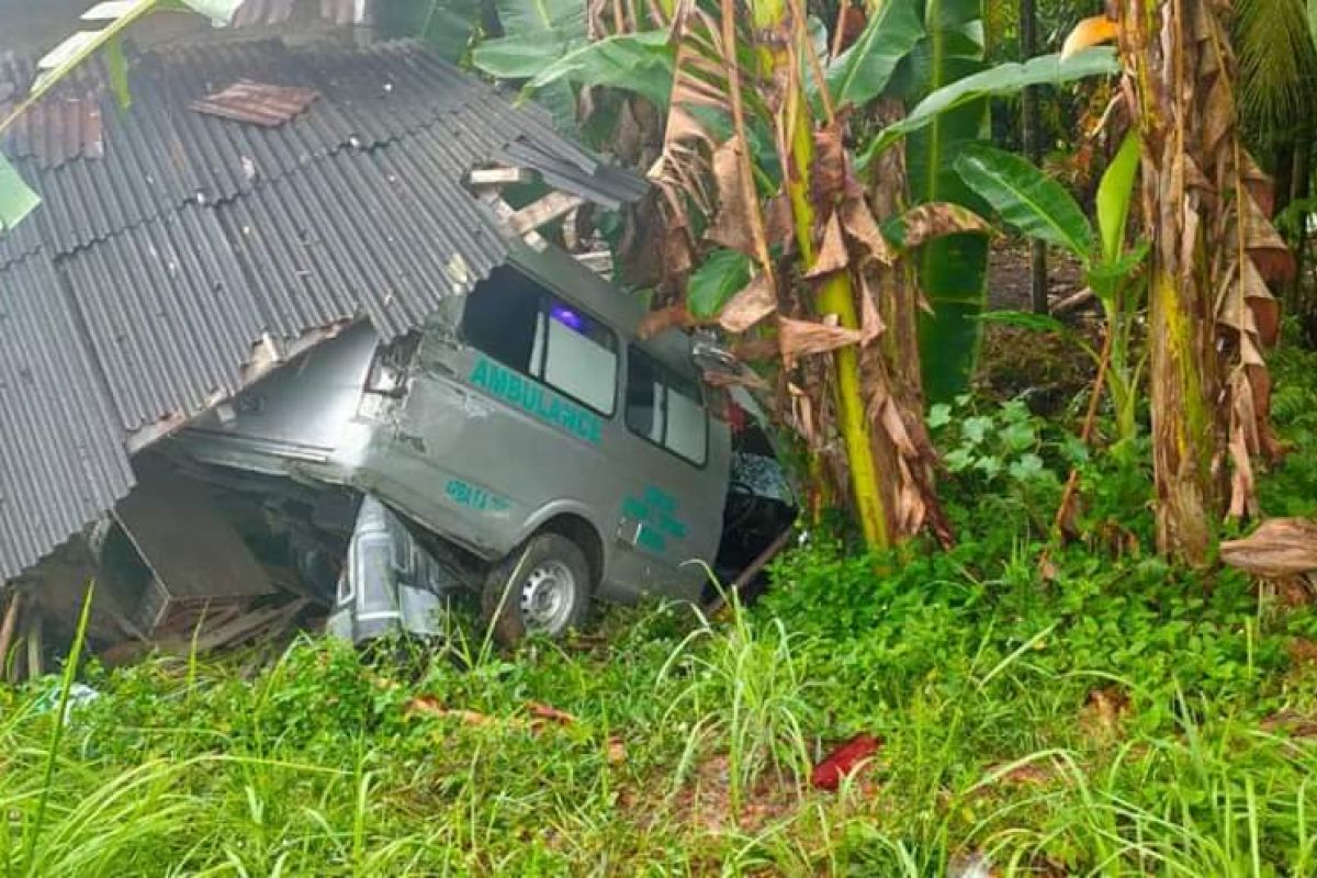 Ambulans bawa pasien PDP COVID-19 kecelakaan di Aceh Utara, begini kronologinya