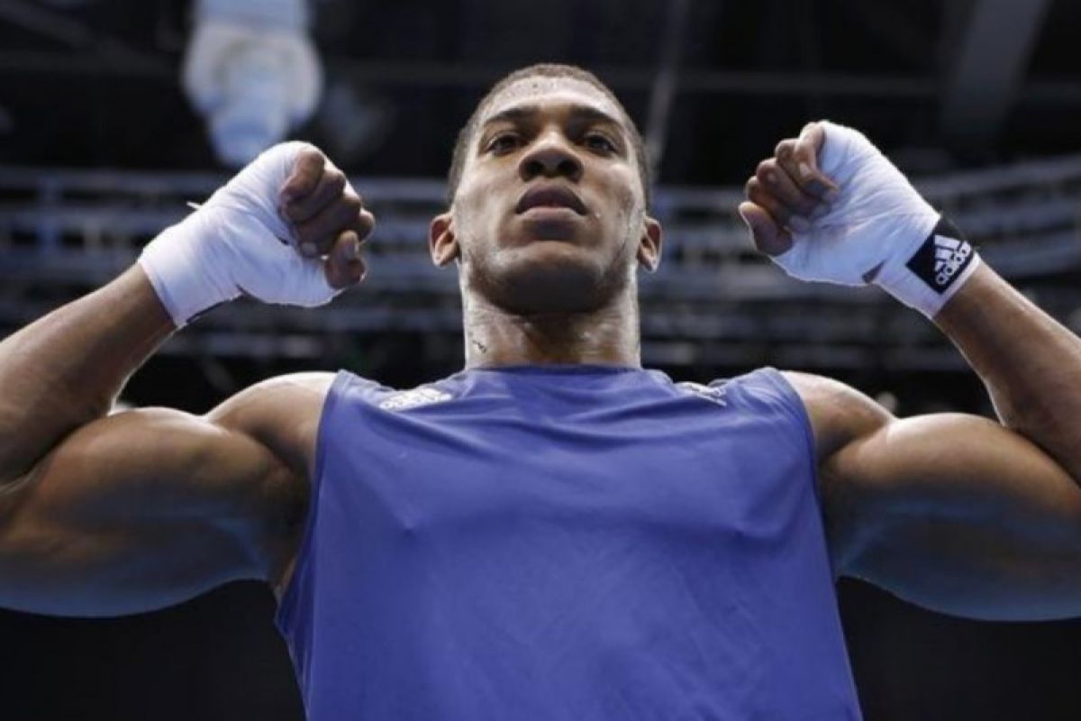 Juara dunia tinju Anthony Joshua sebut demonstran itu 