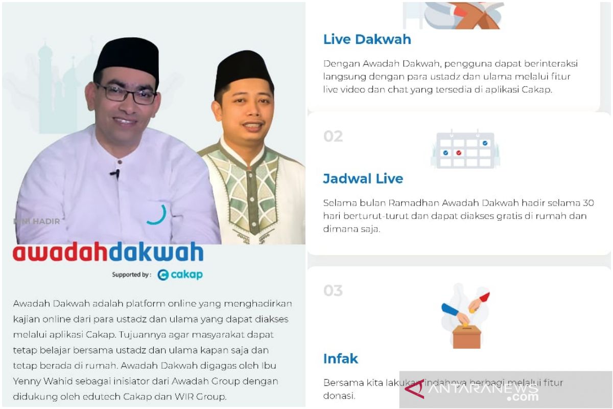 Ramadhan saat pandemi COVID-19, belajar agama bisa lewat platform online