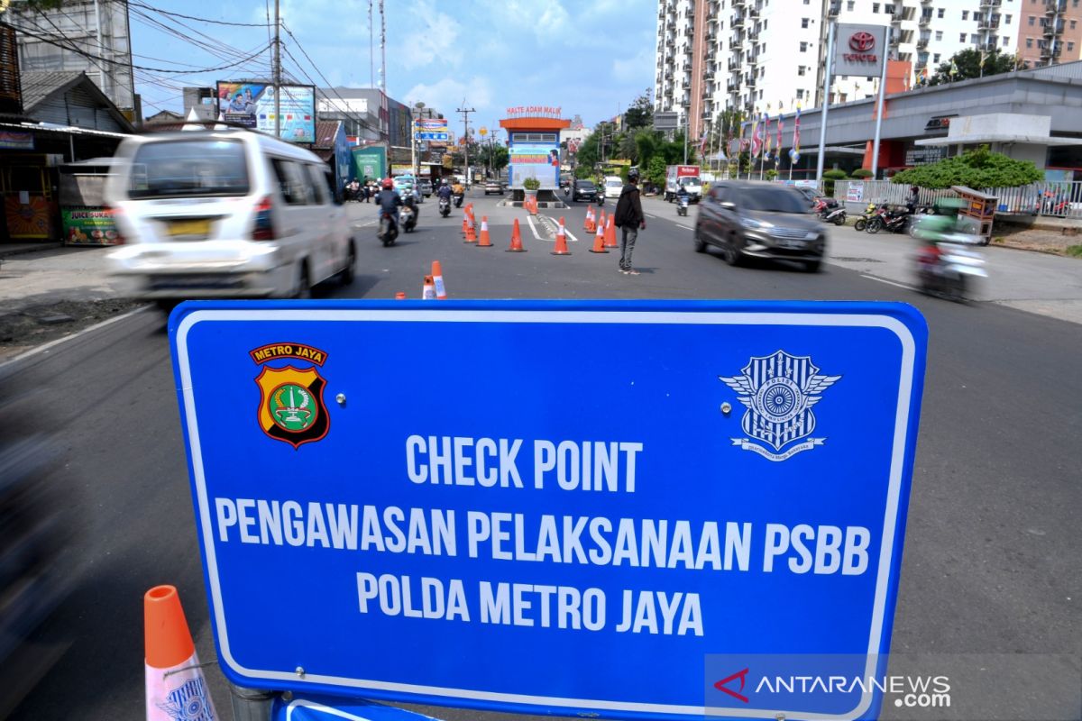 Kesadaran pengendara patuhi PSBB di Jaksel meningkat