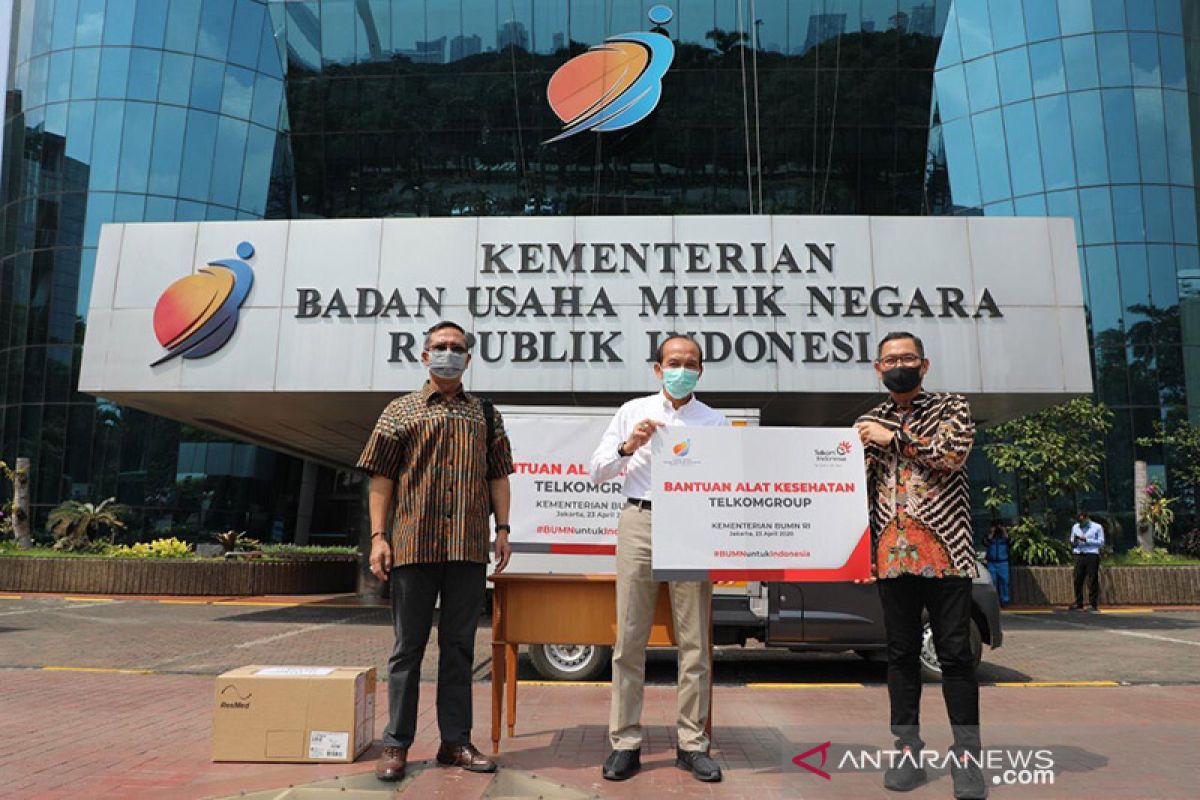 TelkomGroup serahkan 44 ventilator kepada Yayasan BUMN Untuk Indonesia